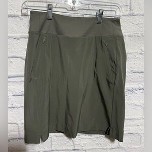 Athleta Soho Mountain Olive Skort, Size 0T